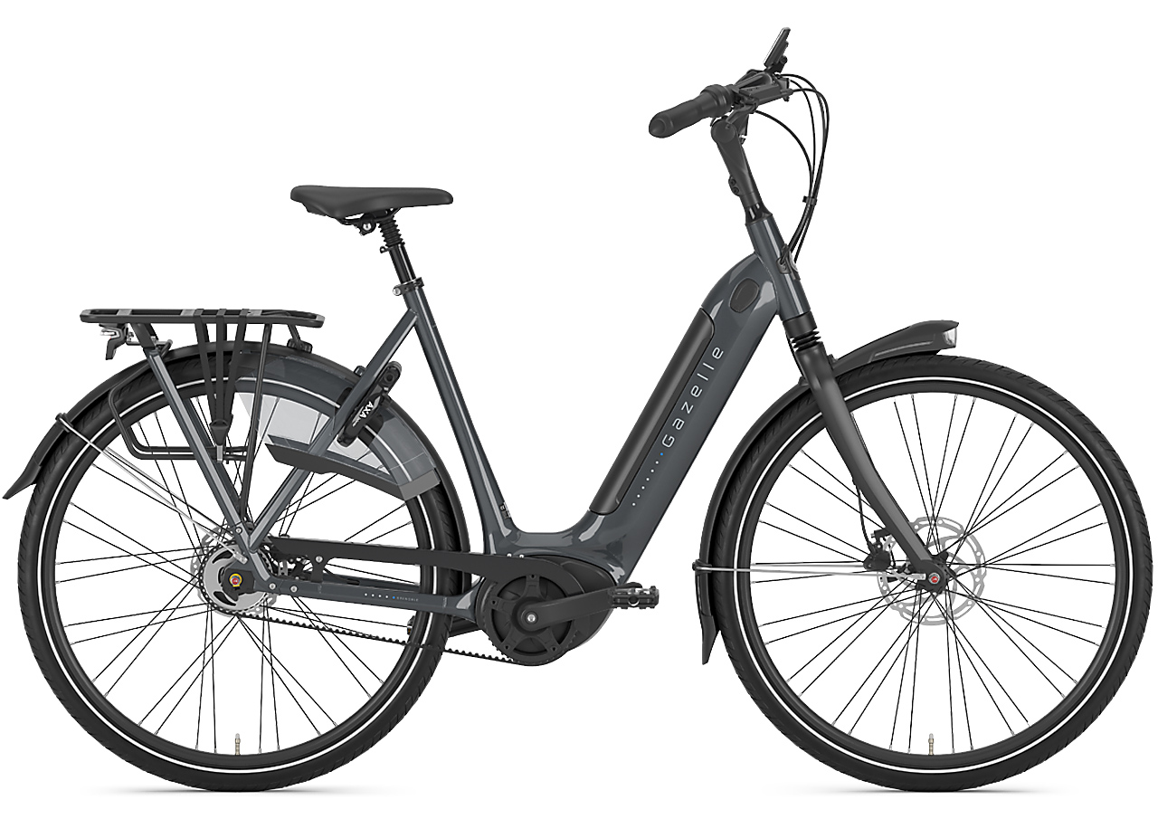 Gazelle Grenoble C5 HMB 500 Wh Damen grau 2024