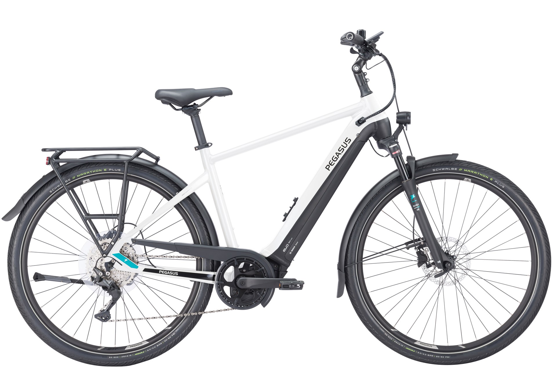 Pegasus Premio Evo 10 lite 750 Wh Herren weiß 2024