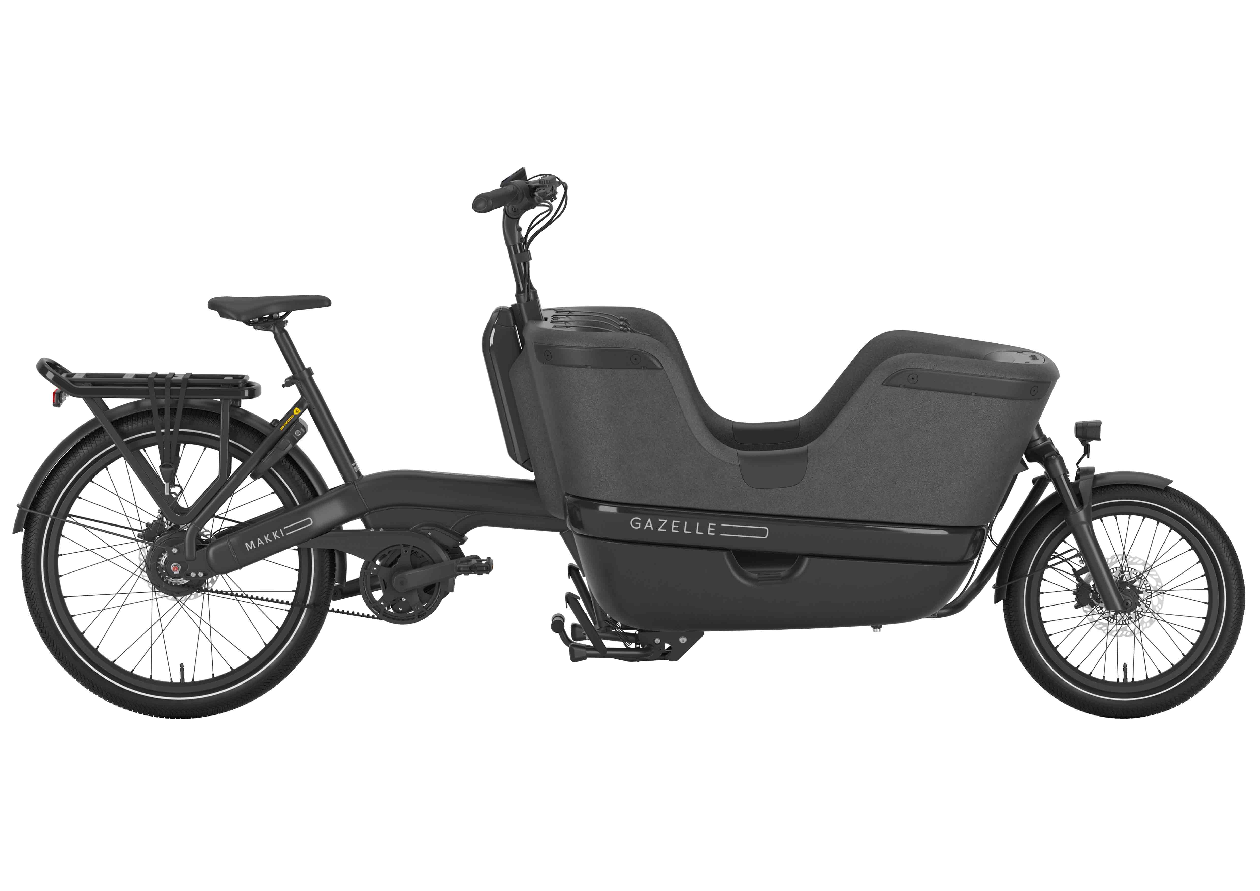 Gazelle Makki Travel 800 Wh schwarz 2024/2025