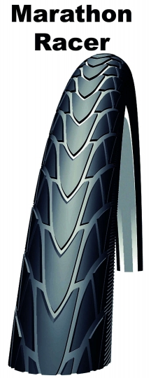 Schwalbe Reifen Marathon Racer HS 429, 40-622, Reflexstreife